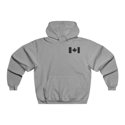 Men's Hooded Sweatshirt Canadian Flag