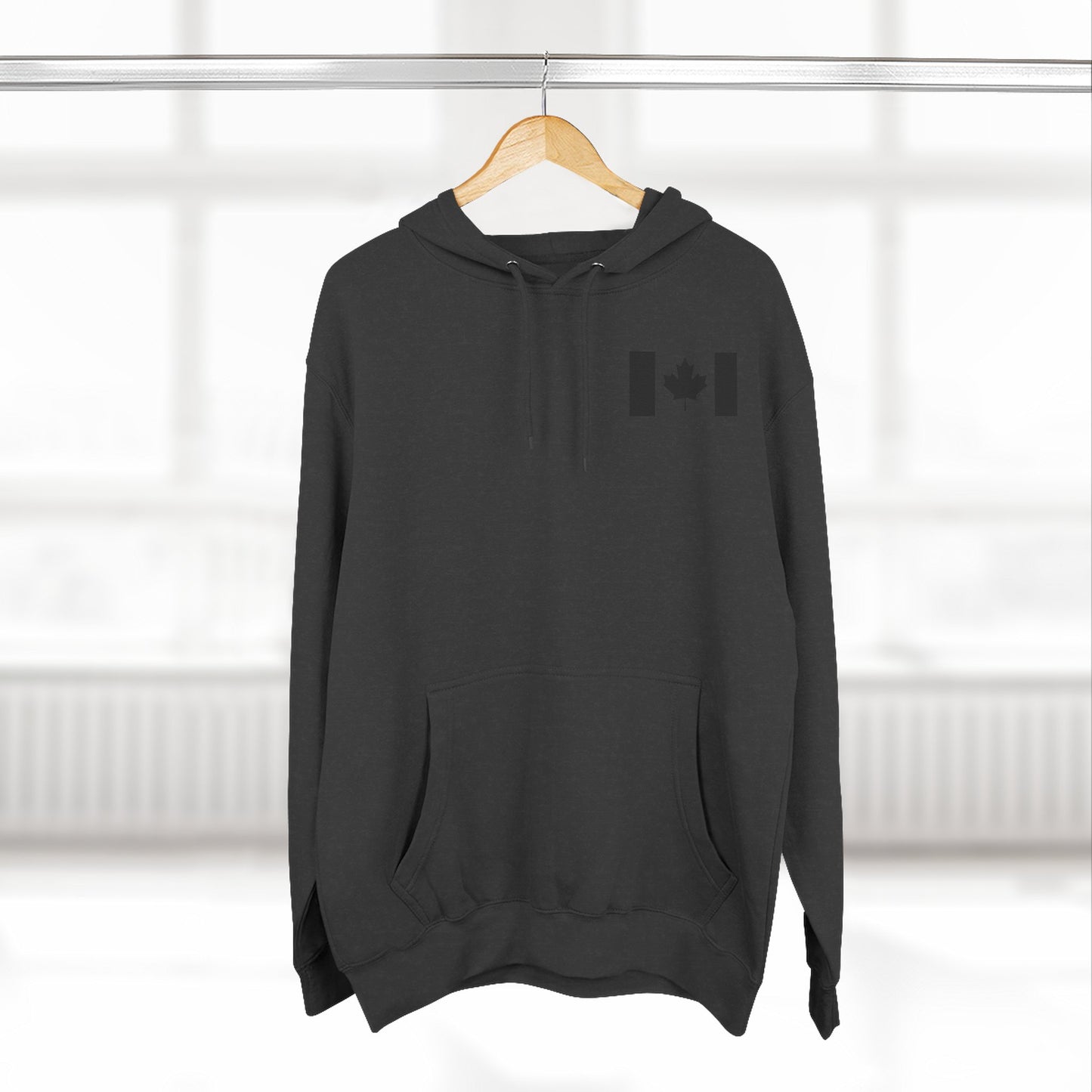 Canada Proud Unisex Fleece Hoodie - Perfect for Fall and Winter