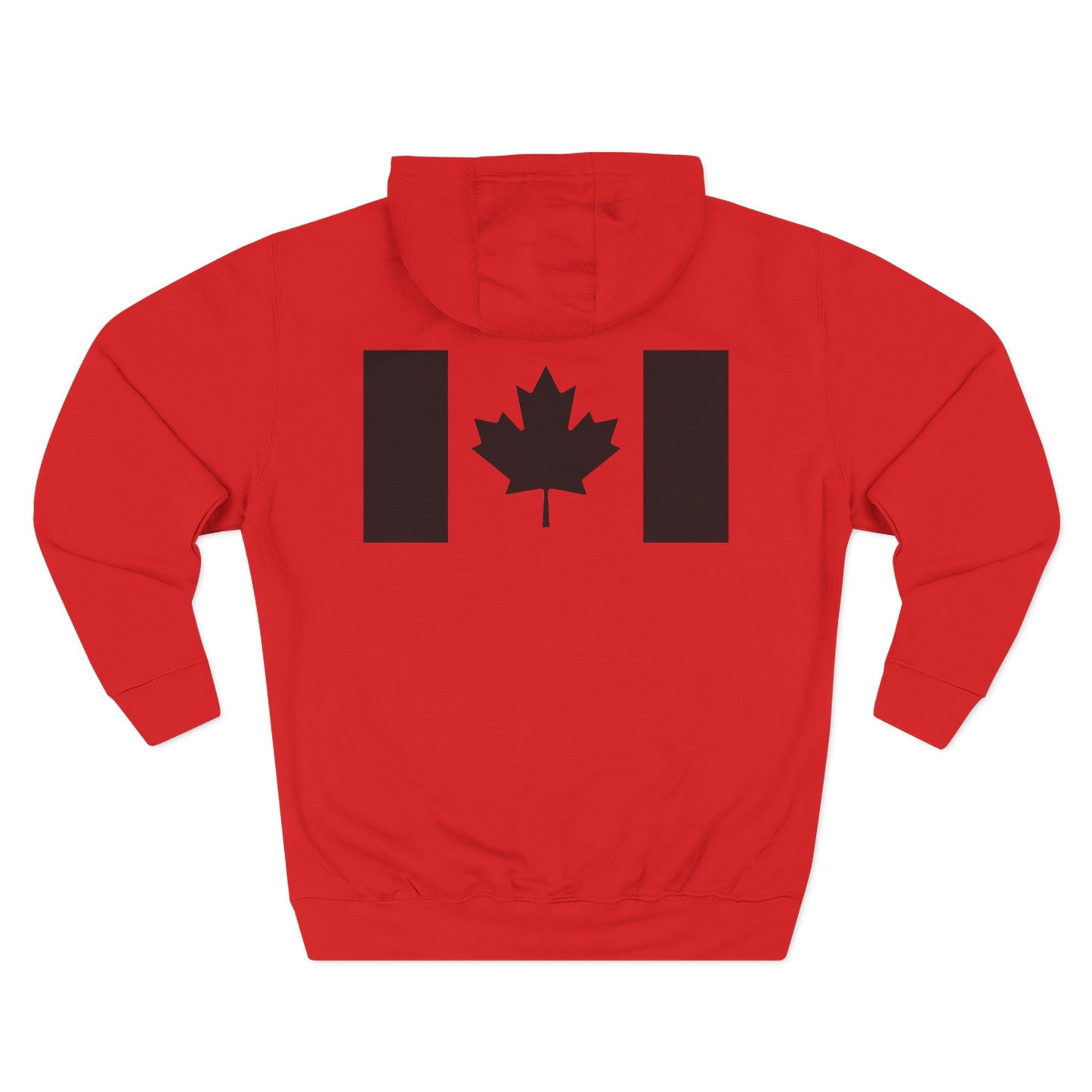 Canada Proud Unisex Fleece Hoodie - Perfect for Fall and Winter