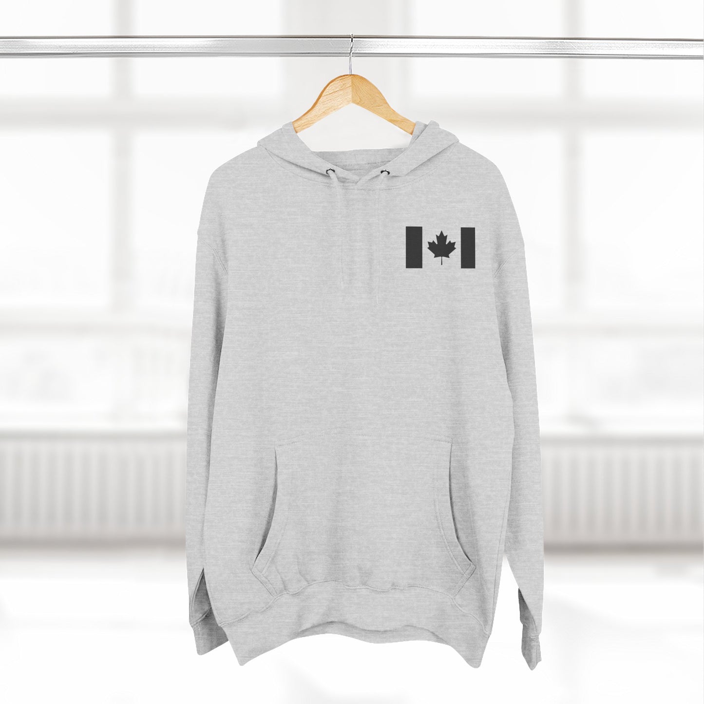 Canada Proud Unisex Fleece Hoodie - Perfect for Fall and Winter
