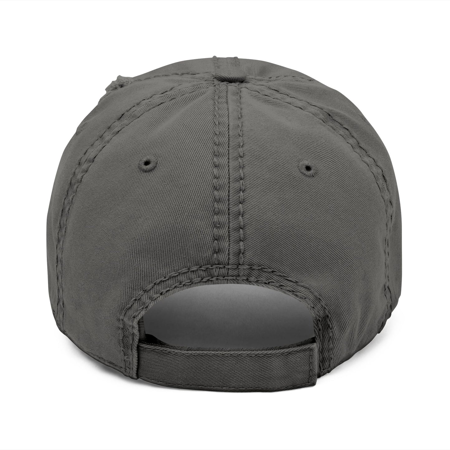 Distressed Canadian Dad Hat with Embroidery | Perfect Baseball Cap for Travel and Leisure