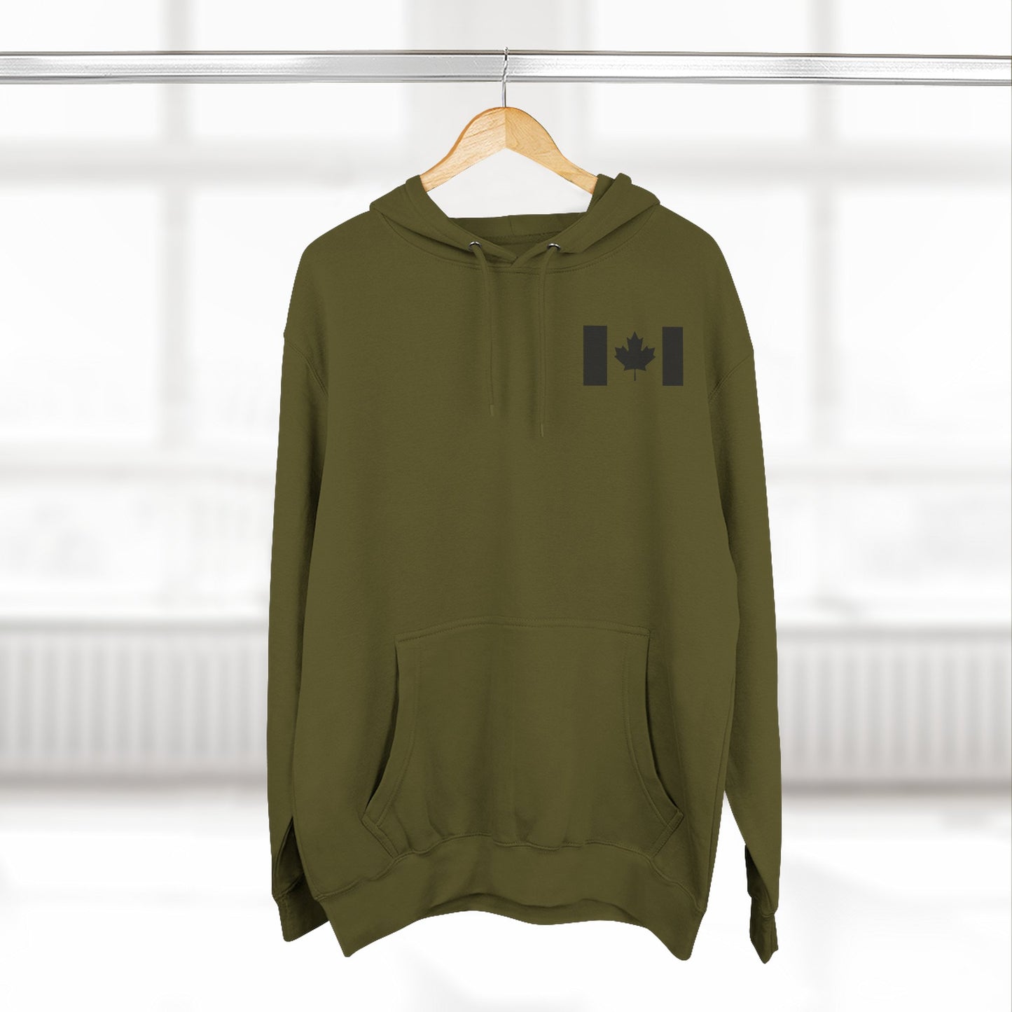 Canada Proud Unisex Fleece Hoodie - Perfect for Fall and Winter