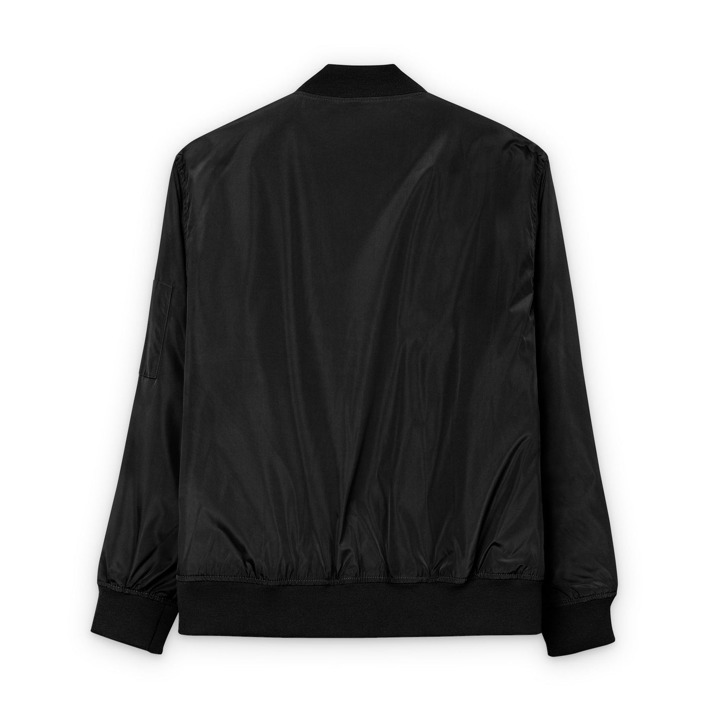 Eco-Friendly Embroidered Bomber Jacket with Canadian Flag - Great for Travel and Leisure