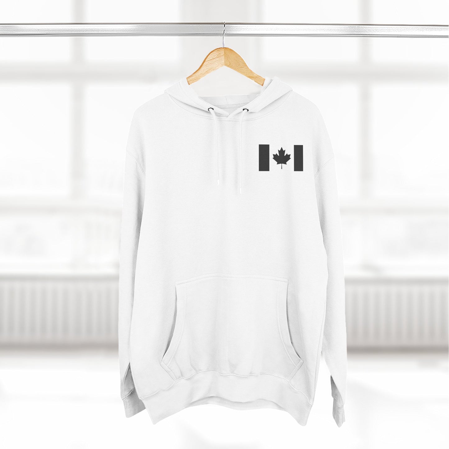 Canada Proud Unisex Fleece Hoodie - Perfect for Fall and Winter