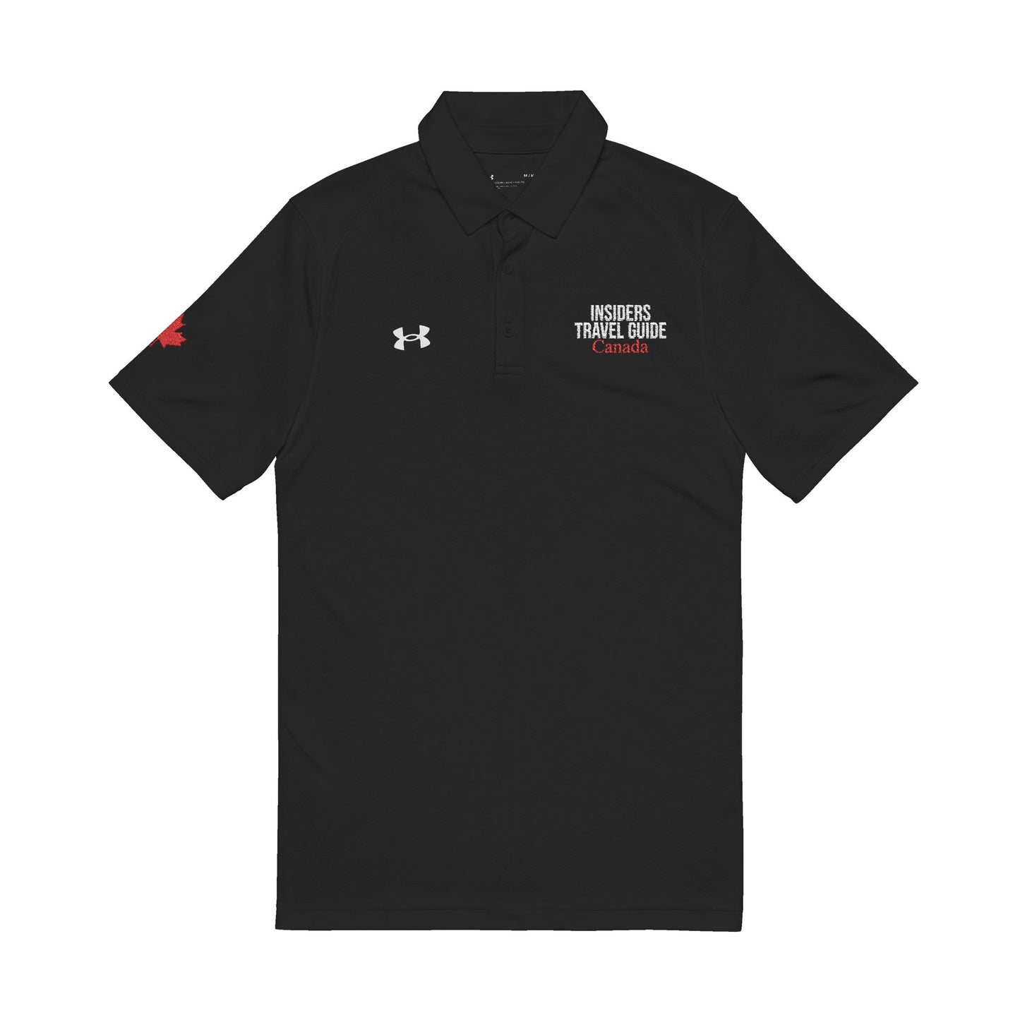 Polo Shirt Official Insiders Travel Guide Embroidery Men's