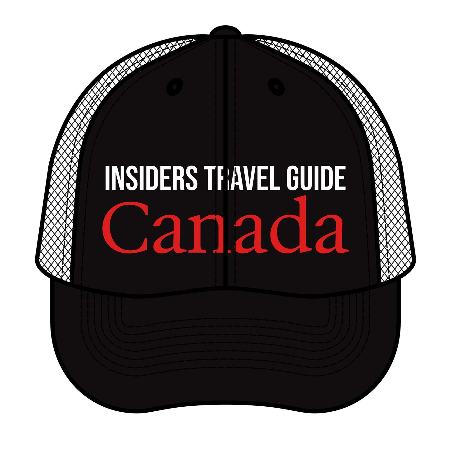 Exclusive Insiders Travel Guide Canada Retro Trucker Hat -  Travel Accessories, Outdoor Hat, Gift for Travelers, Canada Cap