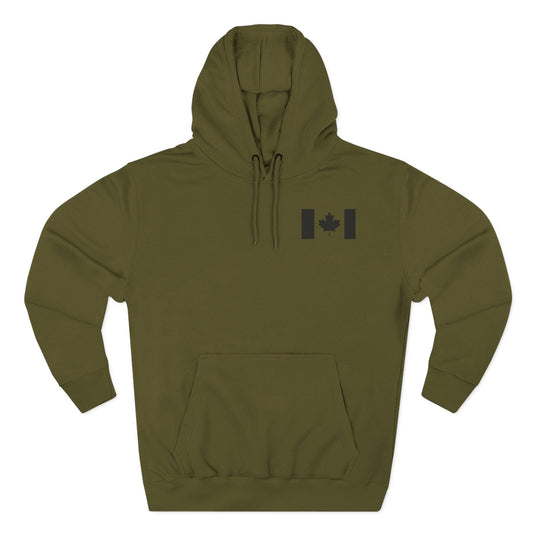 Canada Proud Unisex Fleece Hoodie - Perfect for Fall and Winter